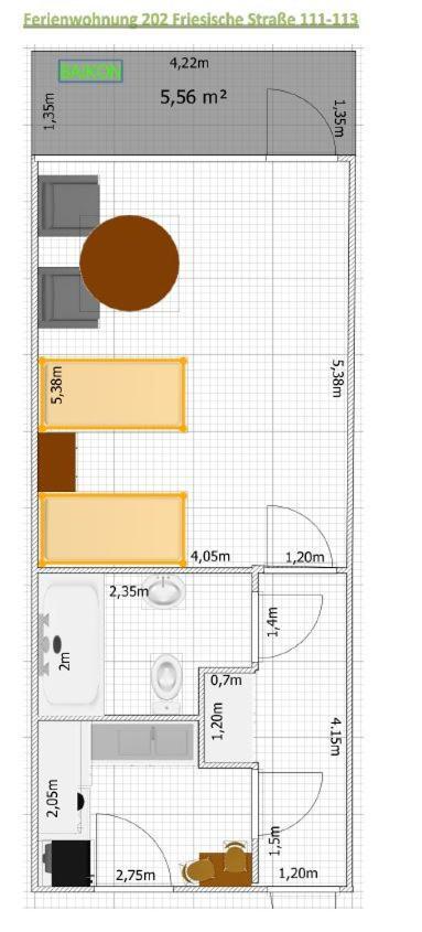 Haus Weitblick Emil Apartment Фленсбург Екстериор снимка
